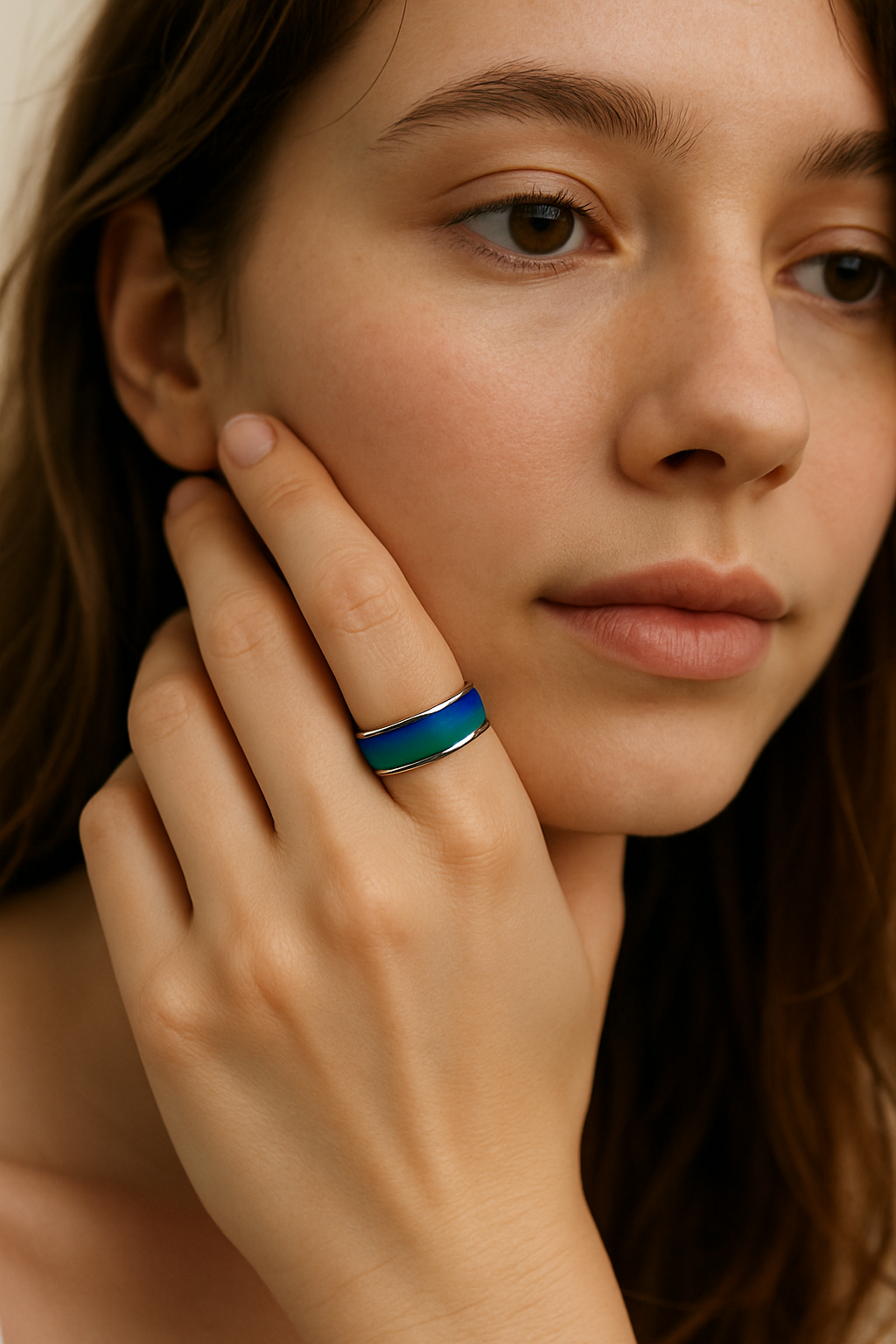 💍 Mood Ring Changing Color Rings Emotion Feeling Temperature Ring